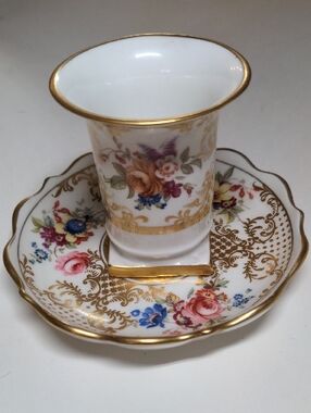 Lady Eileen Bone China Mini Plate & Cup Set Made in England